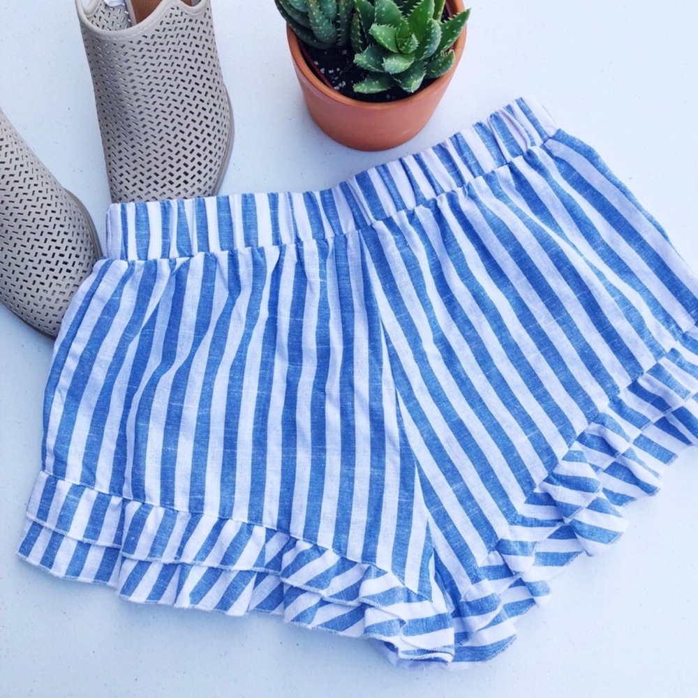 Cute striped shorts for summer
